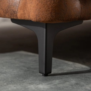 Coltar design Chesterfield, Microfibra, Maro Antic, MODERN BAROCK - Img 8