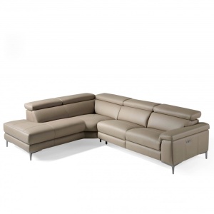 Coltar design LUX cu sezlong stanga, functia relax Serena AC-5320-L