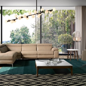 Coltar design LUX cu sezlong stanga, functia relax Serena AC-5320-L - Img 10