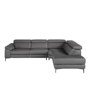 Coltar dreapta design italian LUX tapitat cu piele naturala Alfredo - Img 6