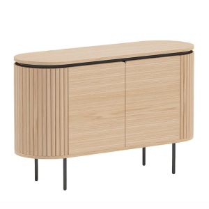 Comoda cu furnir de stejar ATELIER 120cm