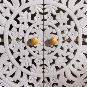 Comoda design oriental MARRAKECH 170cm, alb - Img 2