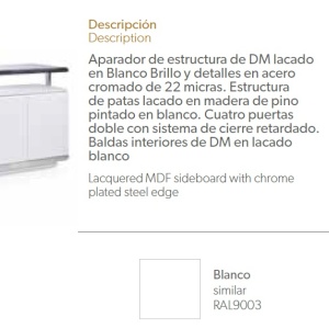 Comoda eleganta design LUX Gloria AC-F6082 - Img 2