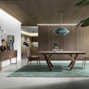 Comoda eleganta design modern Walnut AC-CP1702-E - Img 12