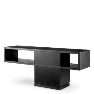 Consola LUX design modern Mantua, gri carbune - Img 3