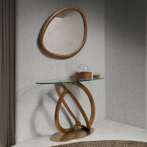 Consola ovala design modern Ovalada 125x45cm
