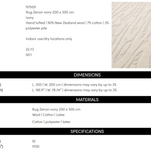 Covor design LUX Zenon 200x300cm - Img 5