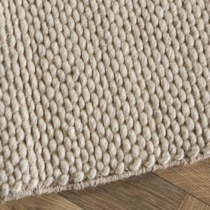 Covor WOOL 240x160cm bej din lana - Img 5