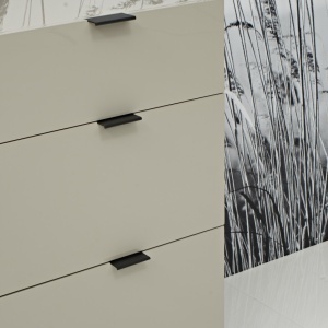 Dulapior cu 3 sertare design modern Chiara AC-CP1406-C - Img 4