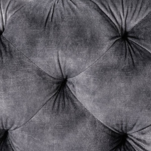Fotoliu design Chesterfield, Catifea, Gri inchis, MODERN BAROCK - Img 8