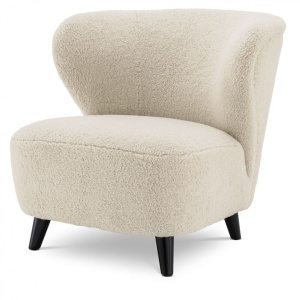 Fotoliu design elegant LUX Hydra, brisbane crem 115460 HZ