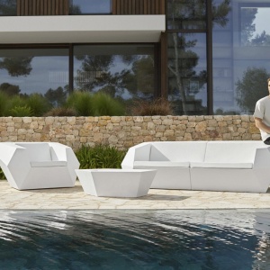 Fotoliu lounge design modern, exterior, interior, FAZ LOUNGE CHAIR 54001 Vondom - Img 19