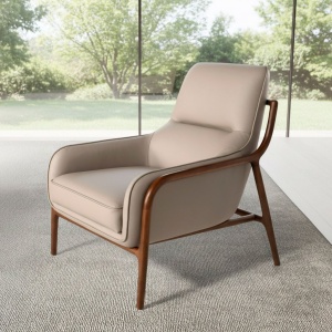 Fotoliu LUX design italian, Piele Naturala, Mink - Img 5
