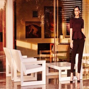 Fotoliu modern de exterior / interior design premium FRAME LOUNGE CHAIR 54088 Vondom - Img 2