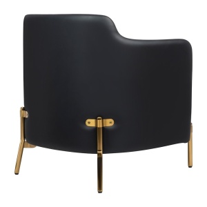 Fotoliu modern ultra confortabil Black-Gold - Img 8