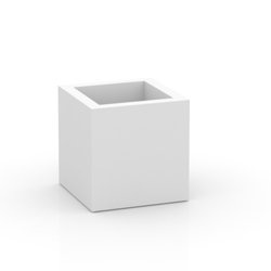 Ghiveci plante, flori design decorativ modern pentru amenajari interioare si exterioare, CUBE POT 41330R Vondom