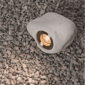 Iluminat exterior ambiental, spot din ciment IP65 SOFT alb 153005 universul-luminii.ro