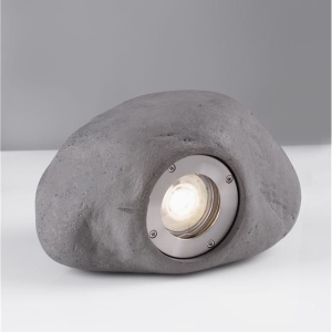 Iluminat exterior ambiental, spot din ciment IP65 SOFT negru 233195 universul-luminii.ro