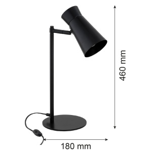 Lampa cu spot directionabil LORD 8875 negru - Img 2