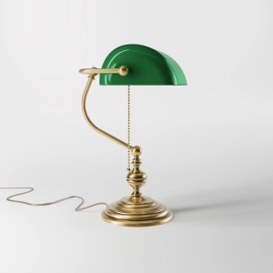 Lampa de birou din alama design clasic Banker - Img 7