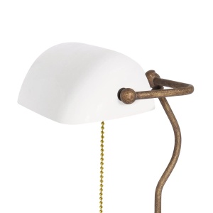Lampa de birou din alama design clasic Banker - Img 3