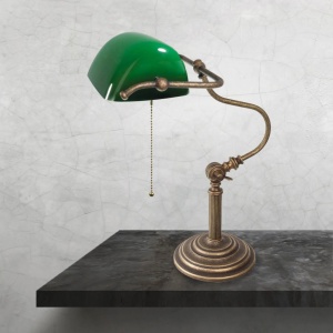 Lampa de birou din alama design clasic Banker - Img 5