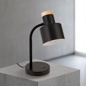 Lampa de birou Gili negru mat - Img 5