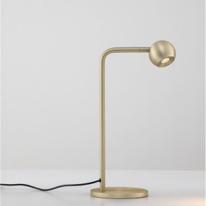 Lampa de masa cu spot LED SFERA aurie - Img 4