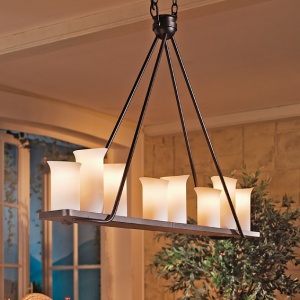 Lampa de masa din fier forjat design lumanare TL 4100 174485 universul-luminii.ro