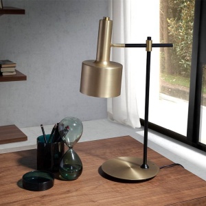 Lampa de masa eleganta design minimalist Golden