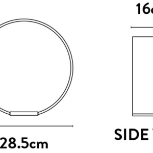 Lampa de masa LED deosebita design modern Belle 228635 universul-luminii.ro