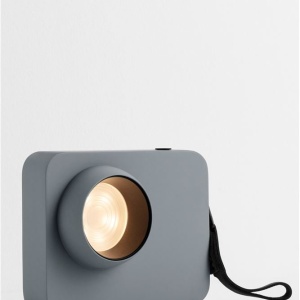 Lampa de masa LED portabila KEDROS gri 230385 universul-luminii.ro