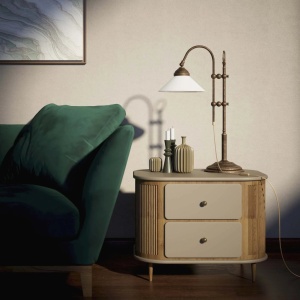Lampa de masa stil clasic italian din alama Fiordo - Img 3