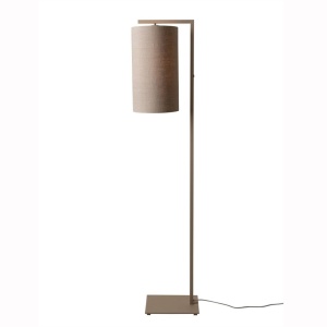 Lampa de podea Boston metal sand abajur in inchis