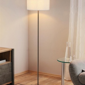 Lampa de podea cu abajur plusat Chelsea 625975 universul-luminii.ro