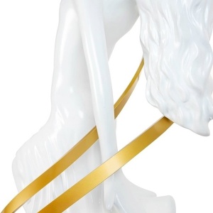 Lampa de podea decorativa cu design original cu LED RGB Balerina White 238105 universul-luminii.ro