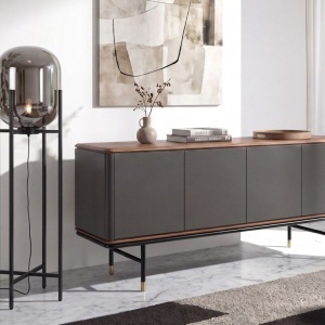 Lampa de podea design modern LUX Smoked mirror - Img 5