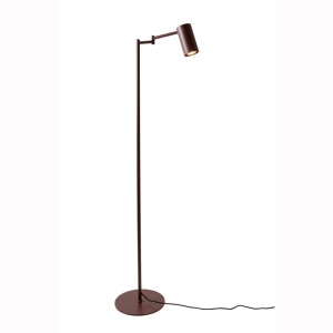 Lampa de podea din metal cu brat articulat Bilbao visiniu