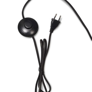 Lampa de podea eco din bambus Hokkaido L 38cm, negru 141905 universul-luminii.ro