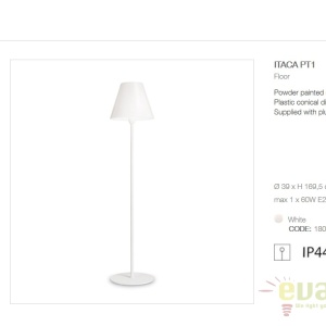 Lampa de podea exterior IP44 ITACA PT1 180953 174655 universul-luminii.ro