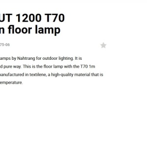 Lampa de podea iluminat exterior decorativ SAIGON 120/T70 gri/maro 127435 universul-luminii.ro