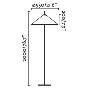 Lampa de podea iluminat exterior decorativ SAIGON 200/R55 gri/alb opal 217405 universul-luminii.ro