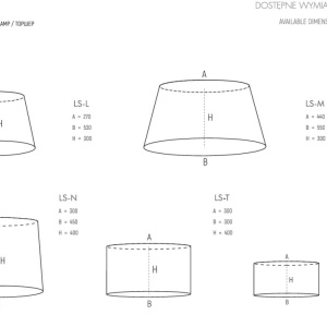 Lampa de podea LUX realizata manual Merano 145115 universul-luminii.ro