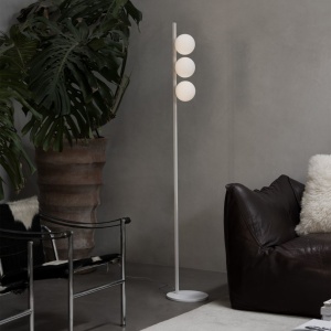 Lampa de podea moderna BINOMIO PT3 OTTONE - Img 2