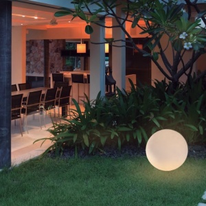 Lampa decorativa de exterior diametru 35cm AVORIAZ IP65 - Img 5