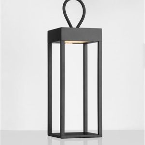 Lampa decorativa de exterior LED portabila LUCIA negru 233325 universul-luminii.ro