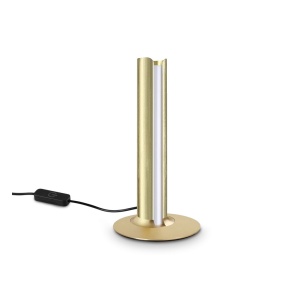 Lampa LED de masa DORICA TL1 OTTONE