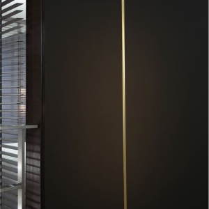 Lampa LED podea/tavan design modern deosebit ELETTRA auriu - Img 2