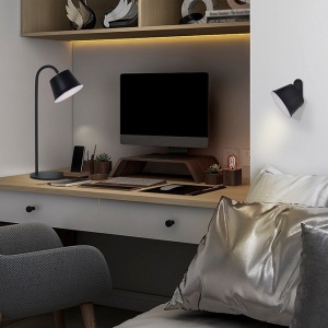 Lampa LED portabila exterior/interior IP54 Cuco neagra 153405 universul-luminii.ro