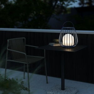 Lampa LED portabila pentru exterior solara cu baterii Jim To-Go albastru 115275 universul-luminii.ro